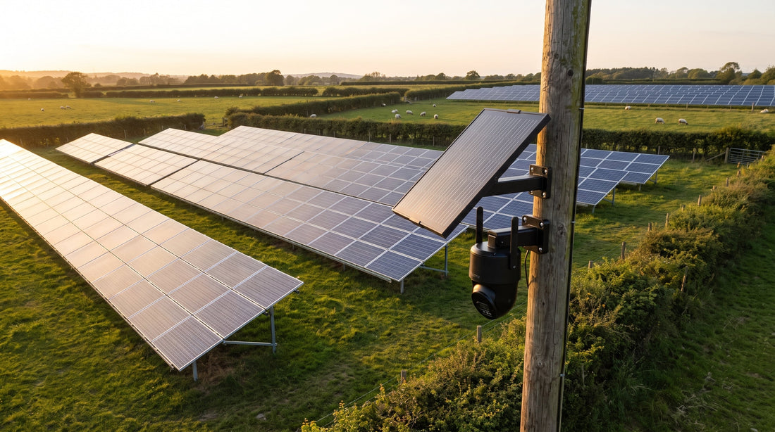Solar Farm Security: Stopping Cable Theft at Remote Solar Sites