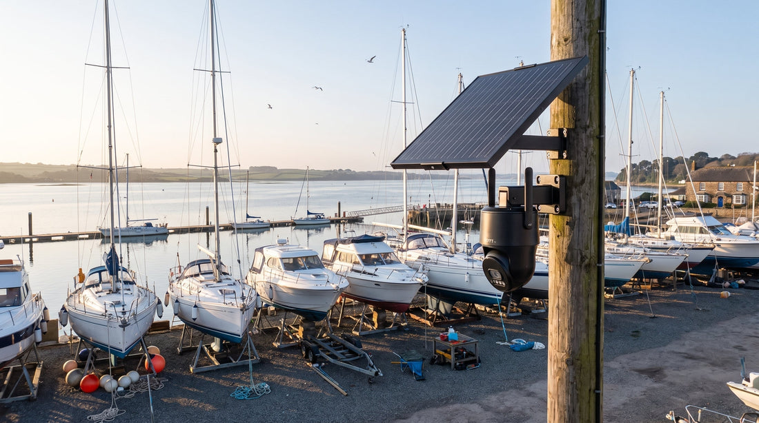 Boatyard & Marina Security Cameras: Preventing Outboard Motor Theft