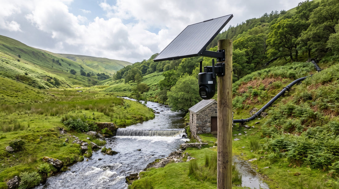 Micro Hydro Scheme Monitoring: Remote Cameras for Intakes & Turbine Houses