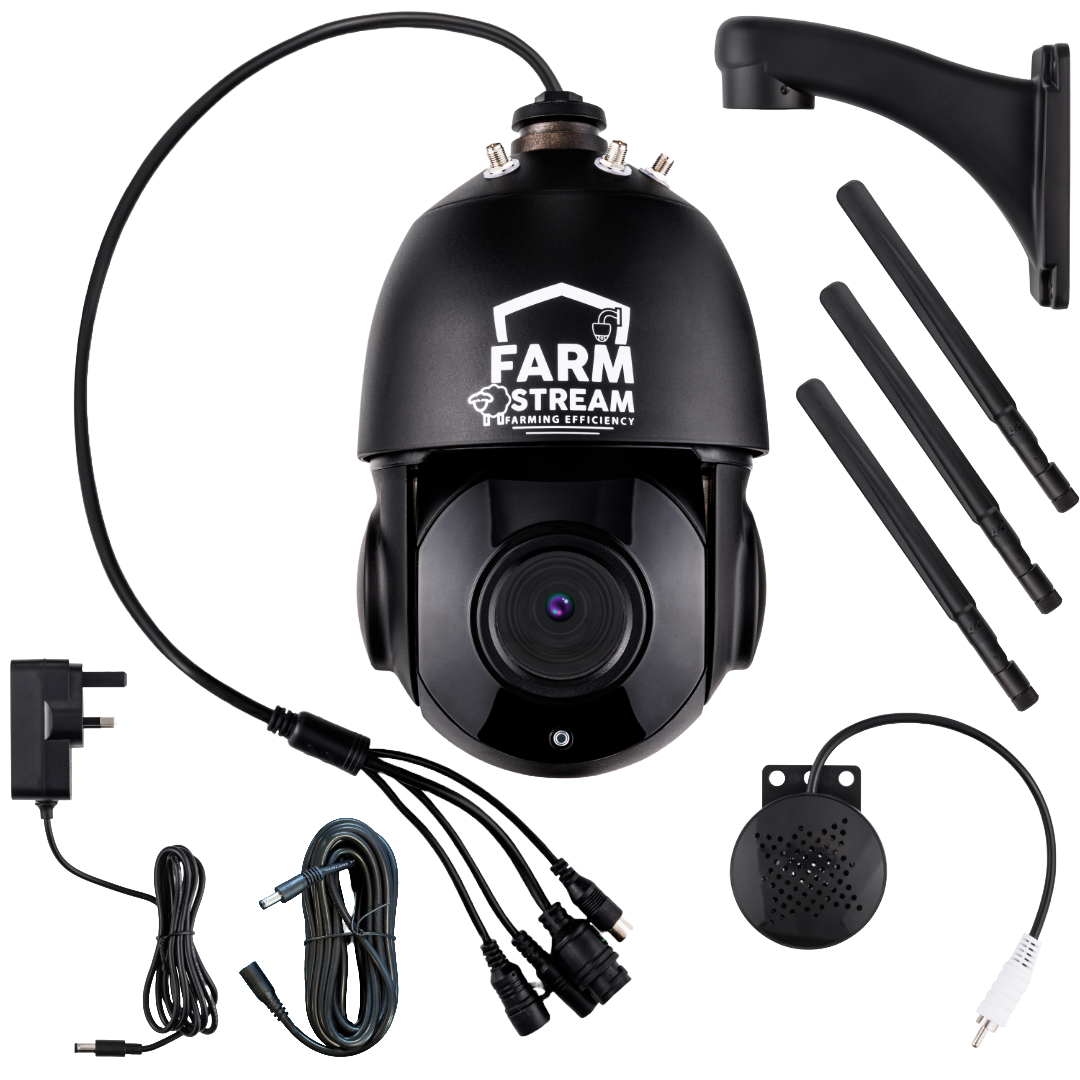 Farmstream 360 - PTZ Camera for Calving, Lambing & Rural Security