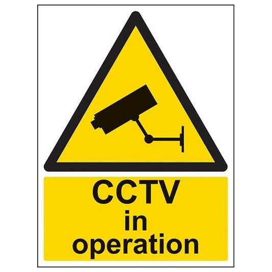 CCTV In Operation Sign